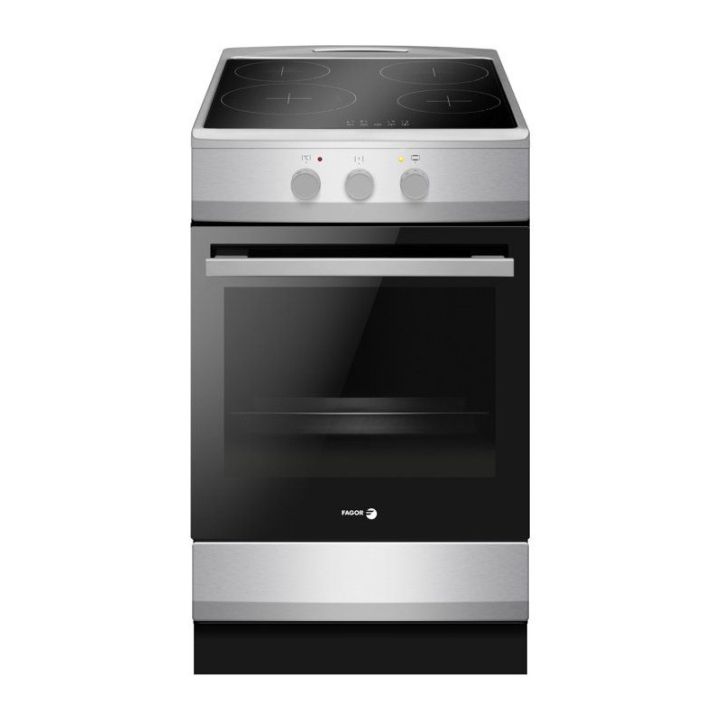 Piano de cuisson induction - FAGOR - FACI303S - 4 foyers - 1 four - 50