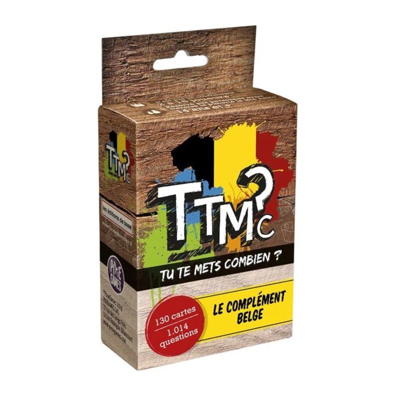 Extension de jeu - TTMC - Le Complément Belge - 1014 questions inédi