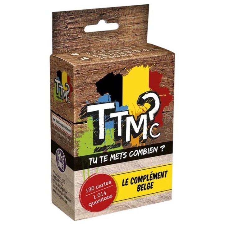 Extension de jeu - TTMC - Le Complément Belge - 1014 questions inédites - Des 14 ans