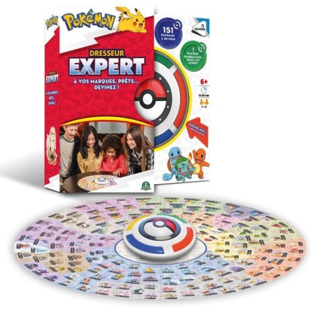 Pokémon Dresseur Expert - Jeu de société de déduction - GIOCHI PREZIOSI - Rapidité et indices - Des 6 ans