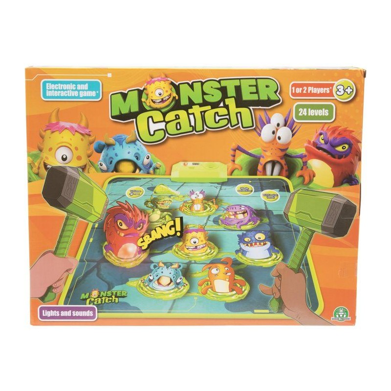 Monster Catch - Jeu électronique de rapidité - GIOCHI PREZIOSI - Mar