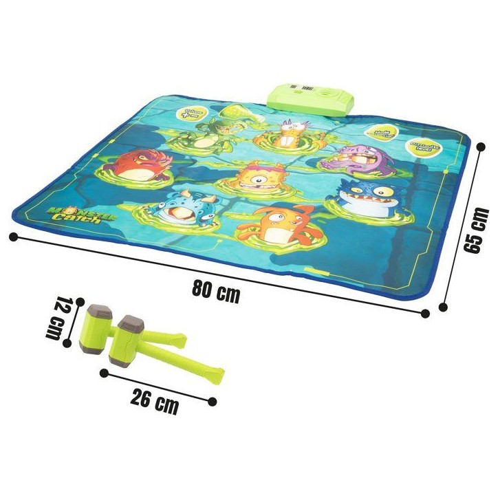 Monster Catch - Jeu électronique de rapidité - GIOCHI PREZIOSI - Marteaux interactifs - Des 3 ans Monster Catch - Jeu électronique de rapidité - GIOCHI PREZIOSI - Marteaux interactifs - Des 3 ans