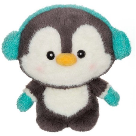 Peluche Pingouin Snowy GIPSY TOYS - 22 cm - look kawaii et ultra doux