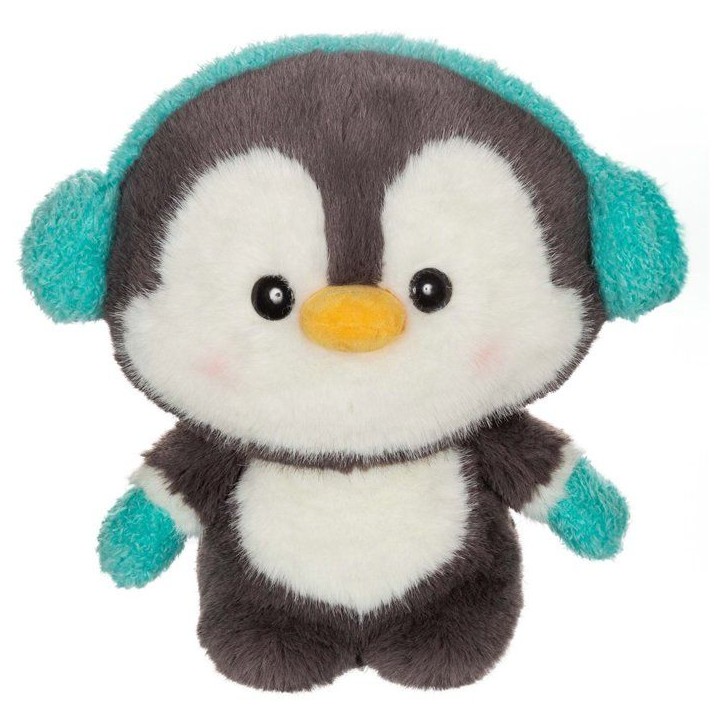 Peluche Pingouin Snowy GIPSY TOYS - 22 cm - look kawaii et ultra doux