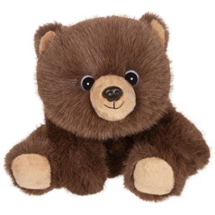 Peluche Ours brun Floppy Choopy GIPSY TOYS - 40 cm - ultra douce