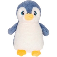 Peluche Pingouin Câlin GIPSY TOYS - 18 cm - design rond et broderies