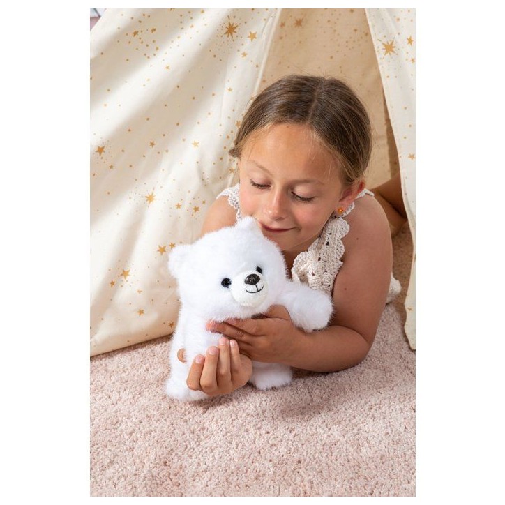 Peluche Ours polaire Floppy Choopy GIPSY TOYS - 40 cm - ultra douce