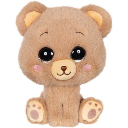 Peluche Kawami ours GIPSY TOYS - 15 cm - grands yeux brillants