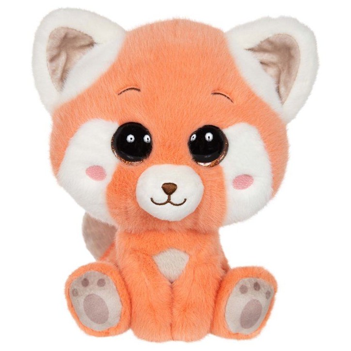 Peluche Kawami panda roux GIPSY TOYS - 15 cm - look adorable Peluche Kawami panda roux GIPSY TOYS - 15 cm - look adorable