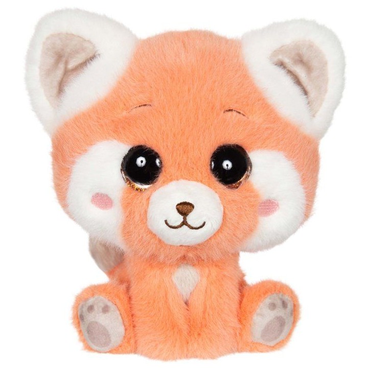 Peluche Kawami panda roux GIPSY TOYS - 23 cm - look adorable Peluche Kawami panda roux GIPSY TOYS - 23 cm - look adorable
