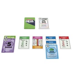 Monopoly Deal, jeu de cartes rapide pour 2 a 5 joueurs, jeux de soci