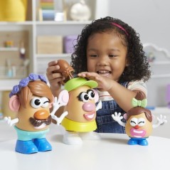 Potato Head coffret La famille Patate avec 44 pieces, jouets préscol