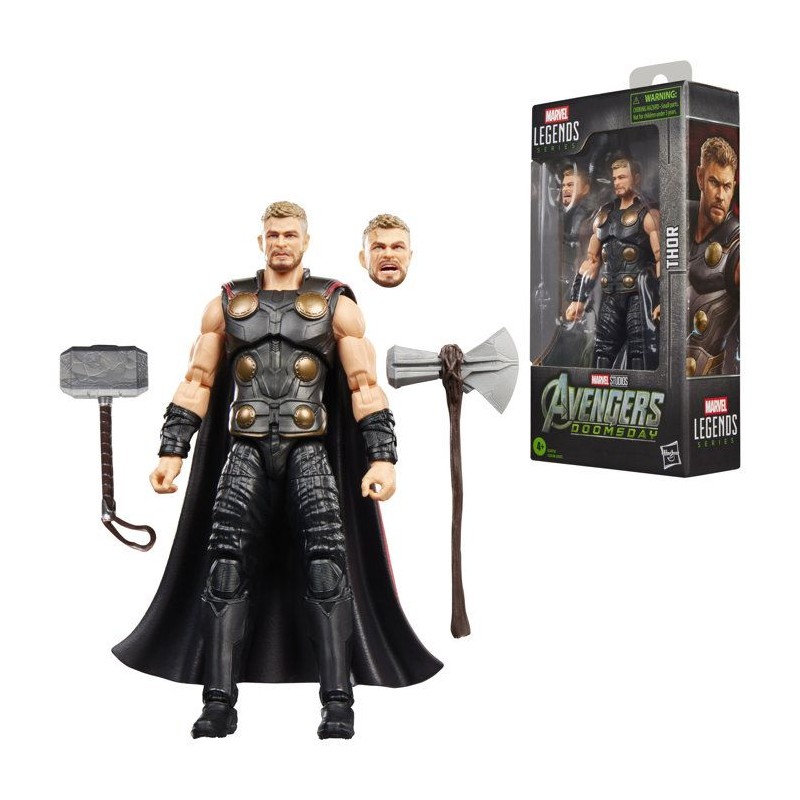 Figurine Thor de collection de 15 cm, Marvel Legends Series Avengers :