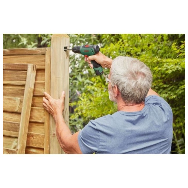 Perceuse-visseuse sans-fil Bosch - EasyDrill 1200 (Livrée avec 2 batteries 12V-1,5Ah + chargeur) Perceuse-visseuse sans-fil Bosch - EasyDrill 1200 (Livrée avec 2 batteries 12V-1,5Ah + chargeur)