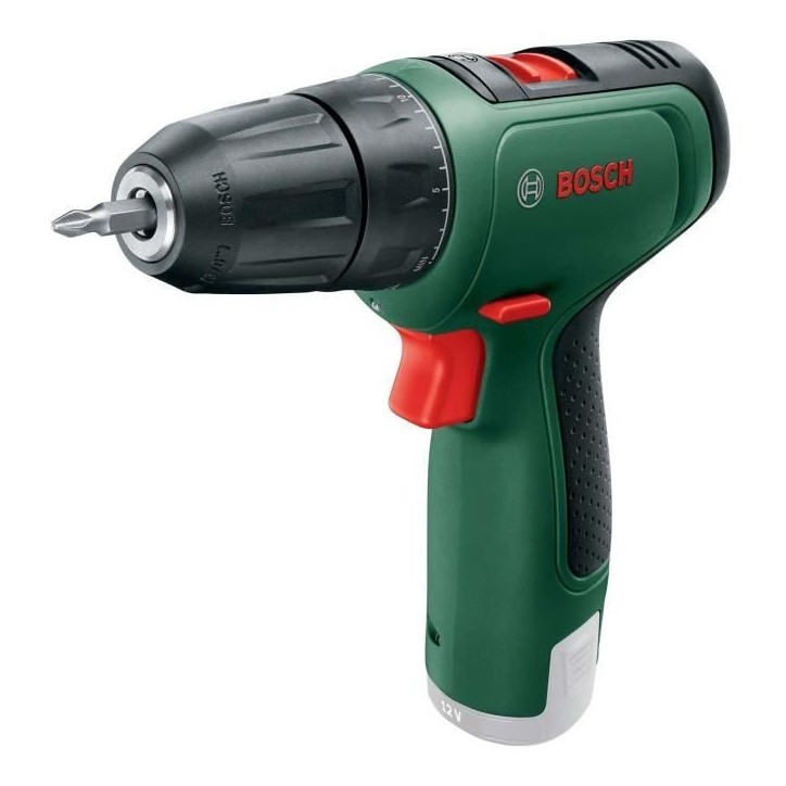 Perceuse-visseuse sans-fil Bosch - EasyDrill 1200 - Bois - 12V - 10mm - 2 vitesses