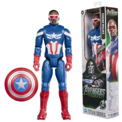 Figurine d'action Titan Captain America 29,2 cm, figurines de super-h