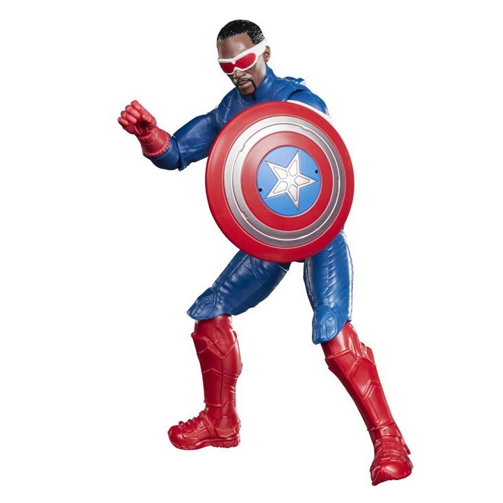 Figurine d'action Titan Captain America 29,2 cm, figurines de super-héros, Marvel Studios Avengers : Doomsday, des 4 ans