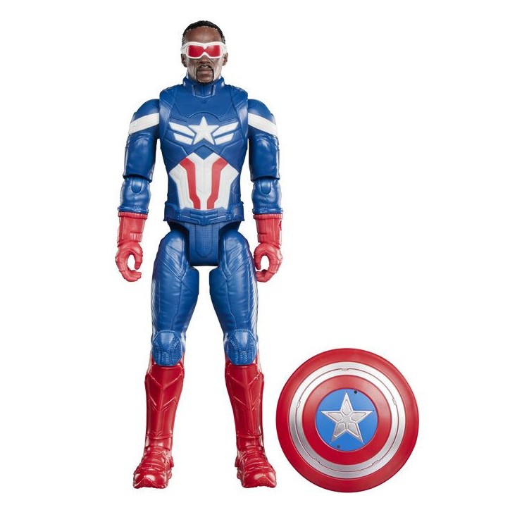 Figurine d'action Titan Captain America 29,2 cm, figurines de super-héros, Marvel Studios Avengers : Doomsday, des 4 ans