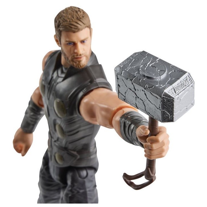 Figurine d'action Titan Thor 29,2 cm, figurine de super-héros, Marvel Studios Avengers : Doomsday, des 4 ans Figurine d'action Titan Thor 29,2 cm, figurine de super-héros, Marvel Studios Avengers : Doomsday, des 4 ans