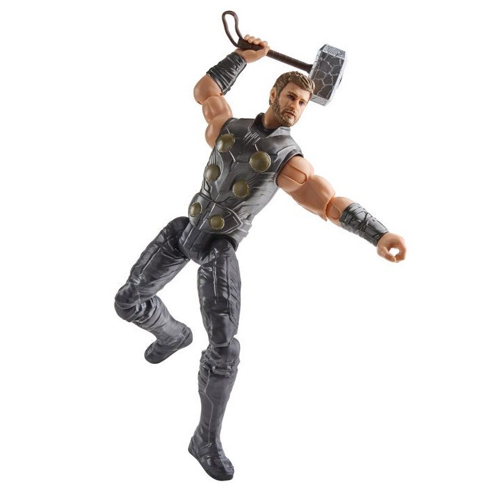 Figurine d'action Titan Thor 29,2 cm, figurine de super-héros, Marvel Studios Avengers : Doomsday, des 4 ans Figurine d'action Titan Thor 29,2 cm, figurine de super-héros, Marvel Studios Avengers : Doomsday, des 4 ans