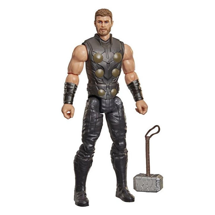 Figurine d'action Titan Thor 29,2 cm, figurine de super-héros, Marvel Studios Avengers : Doomsday, des 4 ans Figurine d'action Titan Thor 29,2 cm, figurine de super-héros, Marvel Studios Avengers : Doomsday, des 4 ans