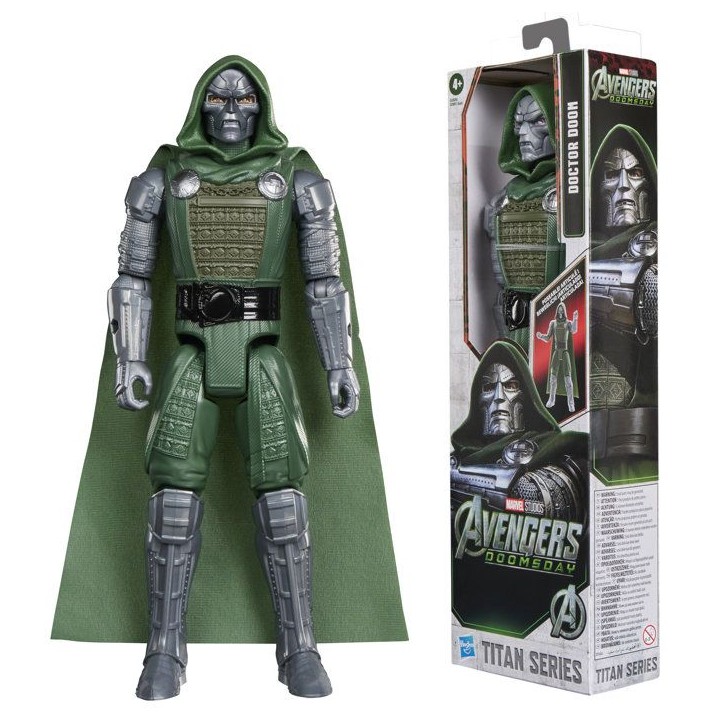 Figurine d'action Titan Doctor Doom 29,2 cm, figurine de super-héros, Marvel Studios Avengers : Doomsday, des 4 ans