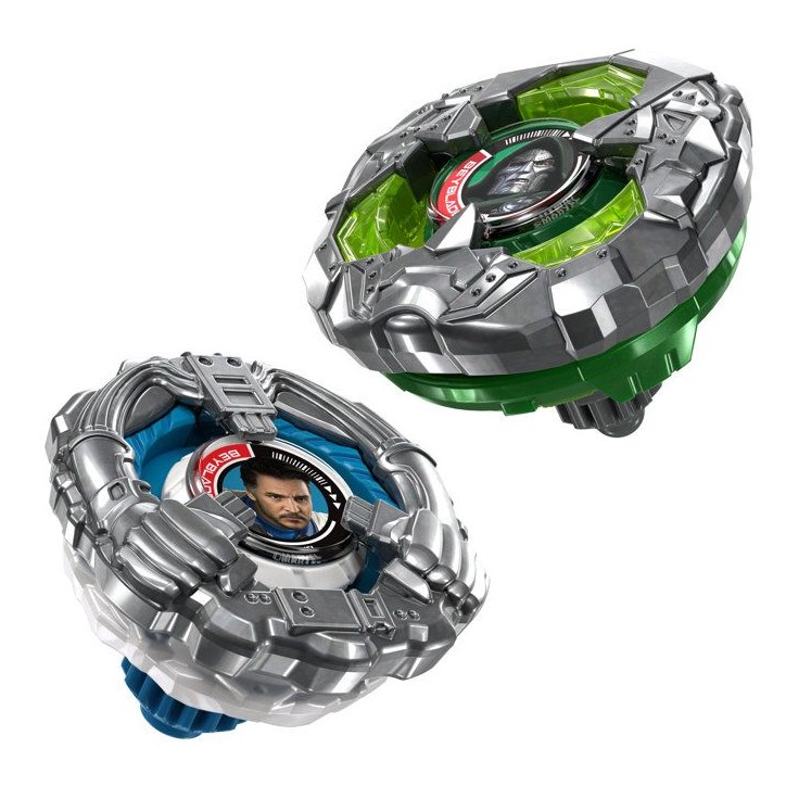 Beyblade X Starter Pack Dual Docteur Doom 0-80LO c. M. Fantastique 9-65A, 2 toupies de compétition Takara Tomy, 2 lanceurs, d Beyblade X Starter Pack Dual Docteur Doom 0-80LO c. M. Fantastique 9-65A, 2 toupies de compétition Takara Tomy, 2 lanceurs, d