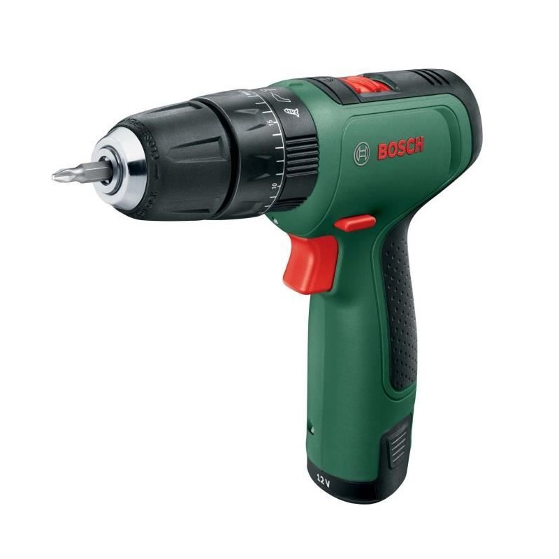 Perceuse a percussion sans-fil Bosch - EasyImpact 1200 (Livrée avec 1 Perceuse a percussion sans-fil Bosch - EasyImpact 1200 (Livrée avec 1