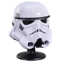 Mini casque de Stormtrooper, piece de collection premium a l'échelle 15 cm, Star Wars : Un nouvel espoir, Star Wars The Black