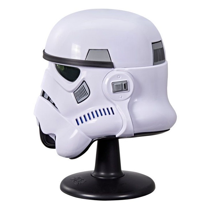 Mini casque de Stormtrooper, piece de collection premium a l'échelle 15 cm, Star Wars : Un nouvel espoir, Star Wars The Black