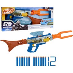 Nerf Star Wars Blaster The Mandalorian, viseur, canon, crosse de range