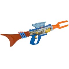 Nerf Star Wars Blaster The Mandalorian, viseur, canon, crosse de rangement, 12 fléchettes Nerf Elite, des 8 ans