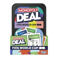 Monopoly Deal FIFA World Cup édition 2026, jeu de cartes sous licence