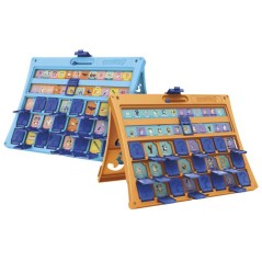 Qui est-ce ? édition Bluey, jeu de plateau familial compact et amusant pour enfants, 2 joueurs, 15 min, des 6 ans