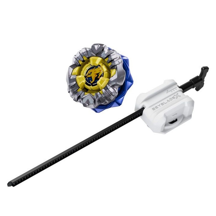 Beyblade X Starter Pack Seize Jaguar HN UX Infinity, toupies de compétition et lanceur, des 8 ans