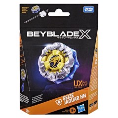 Beyblade X Starter Pack Seize Jaguar HN UX Infinity, toupies de compé