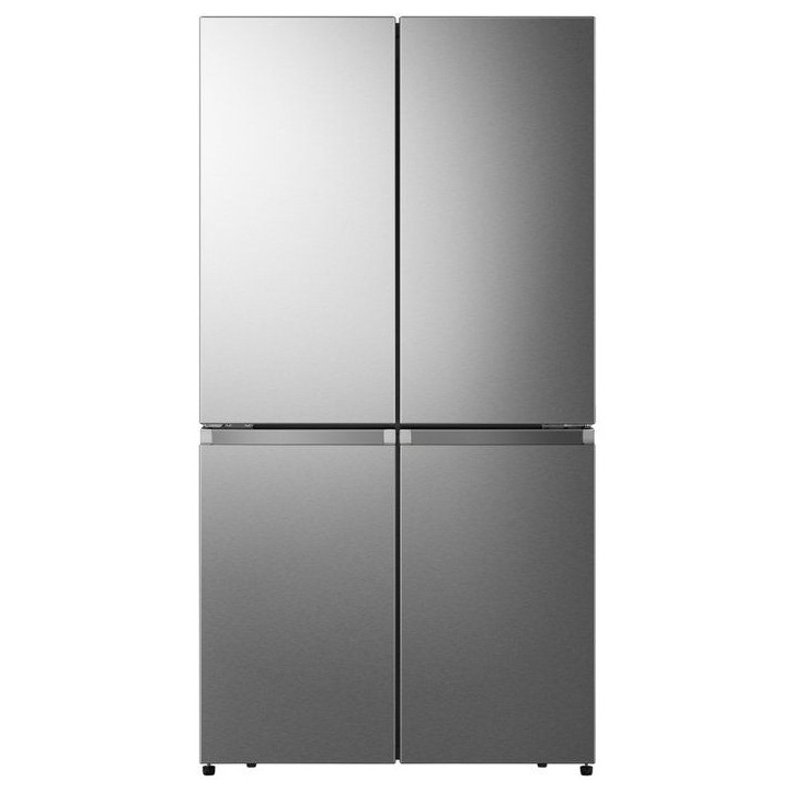 Réfrigérateur multi-portes - HISENSE - RQ758N4SBSE - Multi-portes - Non encastrable - Classe E - 200x91x73 cm - Inox antitrace