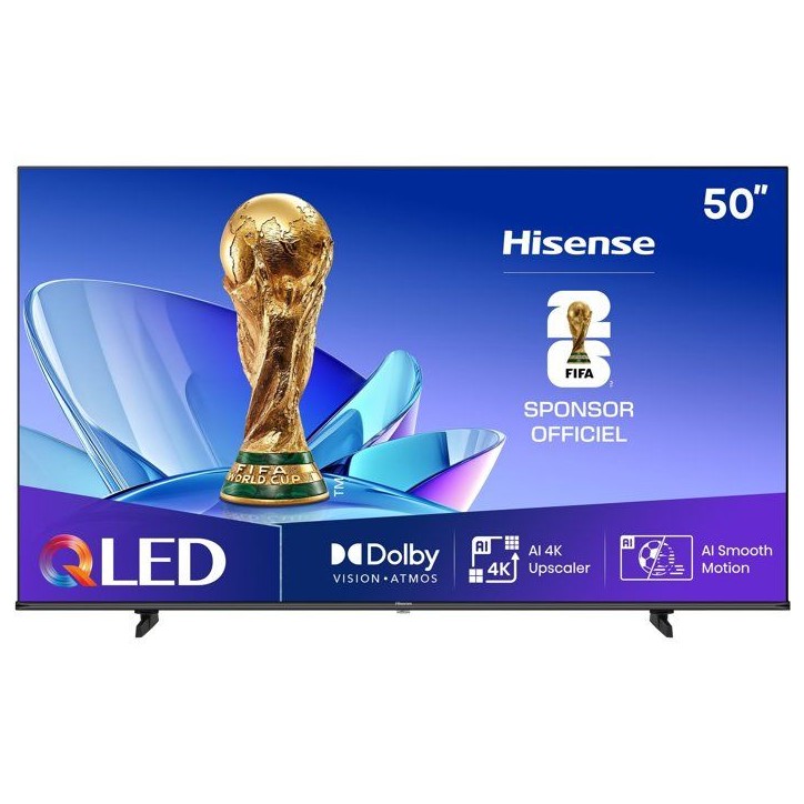 Hisense 50E77Q - TV QLED 50 (126 cm) - 4K UHD 3840x2160 - HDR10+ - Smart TV - 3xHDMI 2.1 - WiFi Hisense 50E77Q - TV QLED 50 (126 cm) - 4K UHD 3840x2160 - HDR10+ - Smart TV - 3xHDMI 2.1 - WiFi