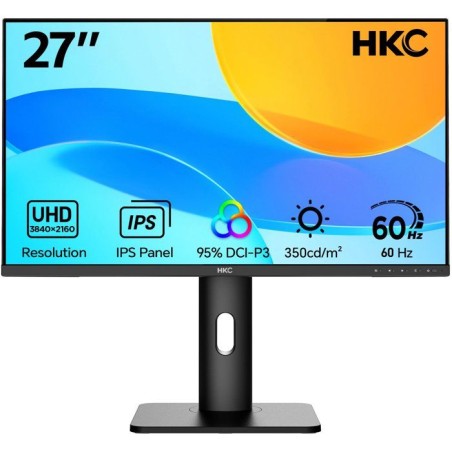 Écran PC - HKC - 27 - UHD - 60Hz - Dalle IPS - USB-C 65 W - B2742A