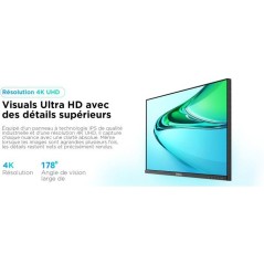 Écran PC - HKC - 27 - UHD - 60Hz - Dalle IPS - USB-C 65 W - B2742A