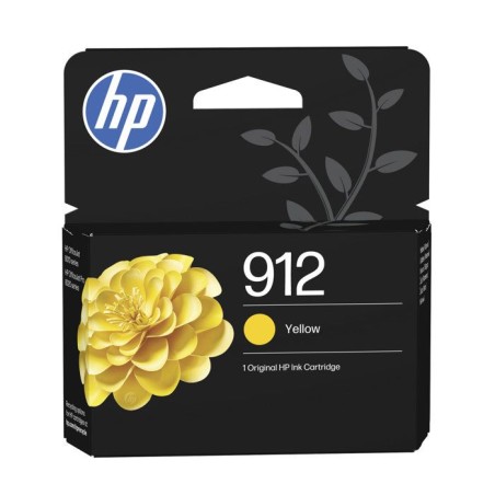 HP 912 Cartouche d'encre jaune authentique (3YL79AE) - Pour HP OfficeJ