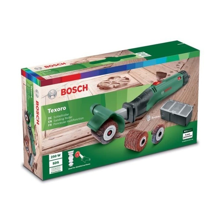 Ponceuse multifonction BOSCH - TEXORO 250W Ponceuse multifonction BOSCH - TEXORO 250W