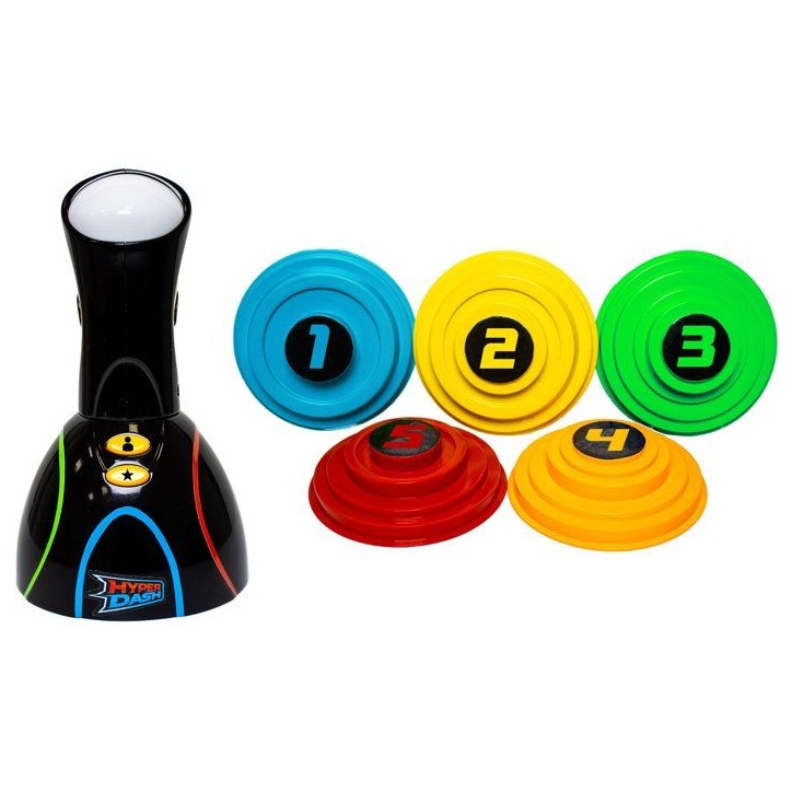 Hyper Dash - Jeu d'adresse et de rapidité - HYPER DASH - 5 cibles - Intérieur et extérieur - Des 6 ans