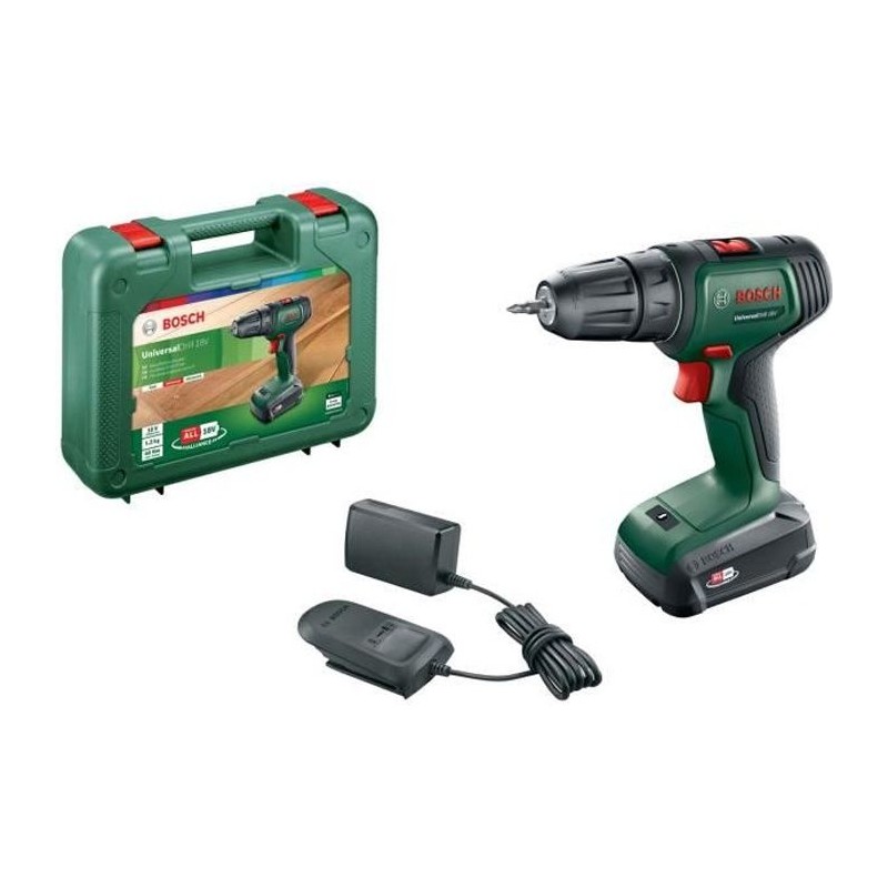 Perceuse-visseuse sans-fil Bosch - UniversalDrill 18V 40Nm + 1 batteri Perceuse-visseuse sans-fil Bosch - UniversalDrill 18V 40Nm + 1 batteri