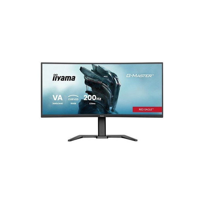 Écran PC Gaming Incurvé - IIYAMA - 34 - UWQHD - 200Hz - Dalle VA - 0