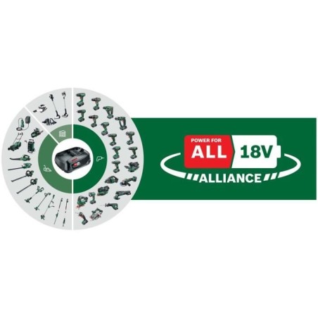 Perceuse-visseuse sans-fil Bosch - UniversalDrill 18V 40Nm + 1 batterie 1,5 Ah, 1 chargeur, 1 embout de vissage double et coffre