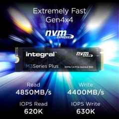 INTEGRAL - M3 Plus - SSD interne - 2 To - M.2 2280