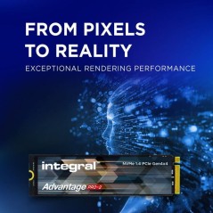 INTEGRAL - Compatible PS5 - SSD interne - 2 To - M.2 2280