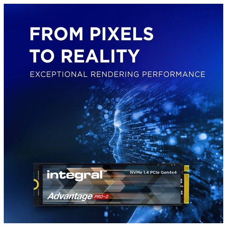 INTEGRAL - Compatible PS5 - SSD interne - 2 To - M.2 2280 INTEGRAL - Compatible PS5 - SSD interne - 2 To - M.2 2280