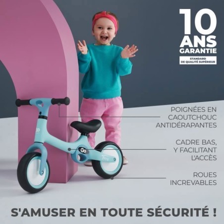 Draisienne bébé - KINDERKRAFT - TOVE - Jusqu'a 25 kg - Légere - Summer Mint